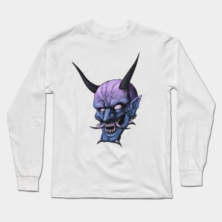 Oni demon Long Sleeve T-Shirt